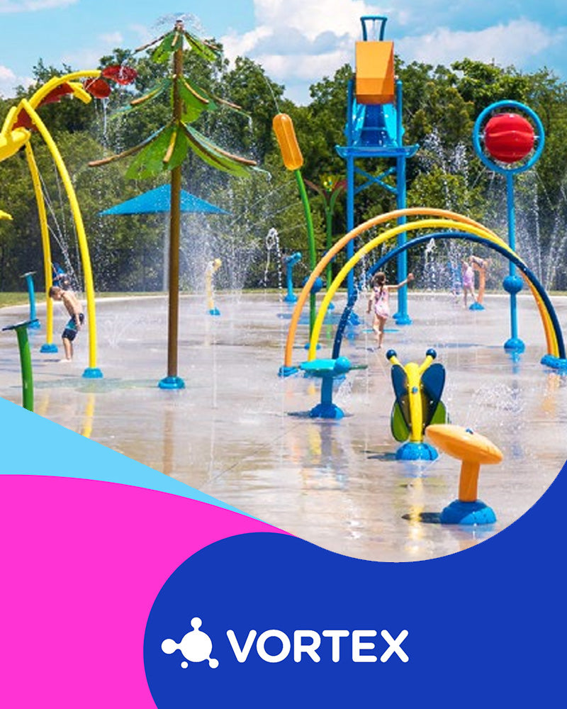 Aquatic play catalogue of Vortex International Vortex.