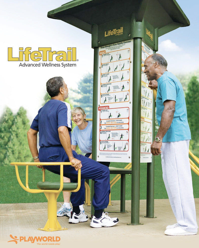Fitness equipment catalogue of LifeTrail.