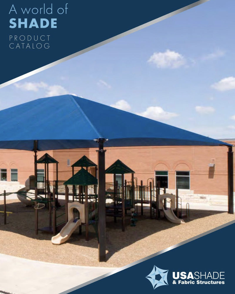 Outdoor amenity catalogue of USA Shade.