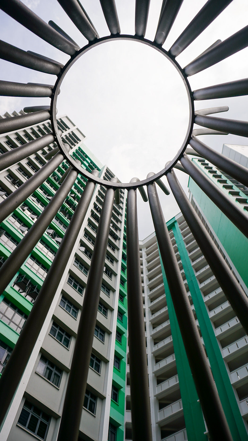 Custom playground with an intricate bird-nest-inspired design, offering engaging play and art appreciation for children.