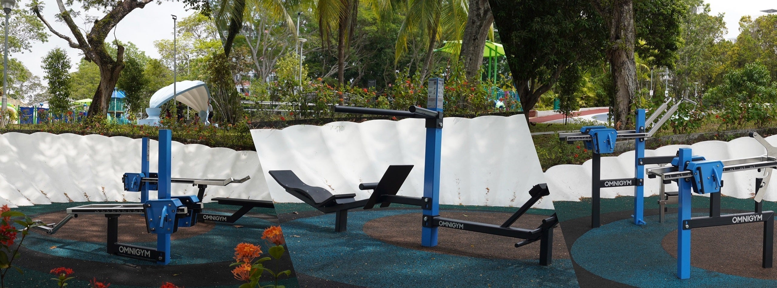 Omnigym: Singapore's First Outdoor Gym With Adjustable Weights