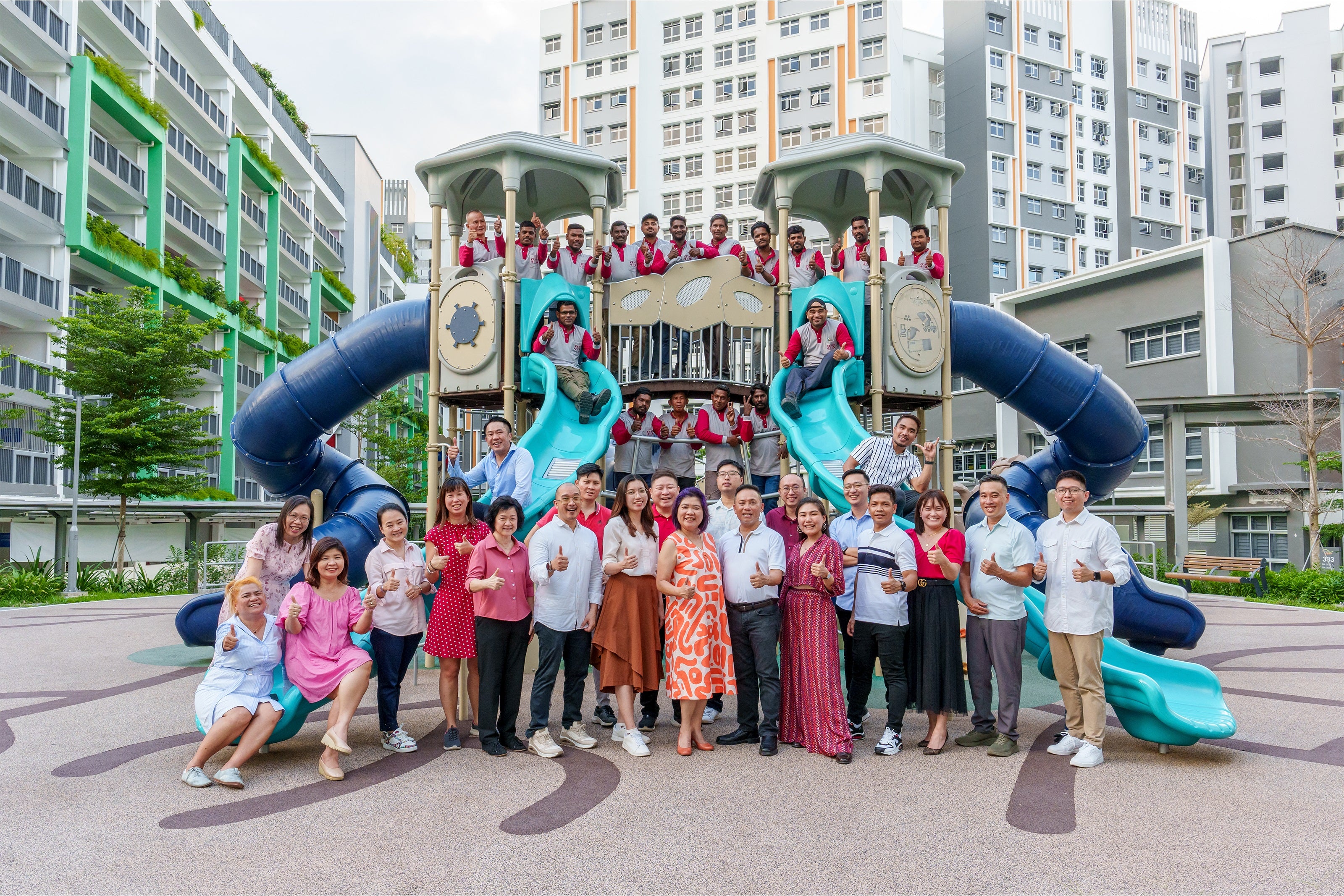 Load video: CT-Art Creation: Singapore&#39;s leading playground equipment supplier, offering safe, maintainable, and innovative designs.